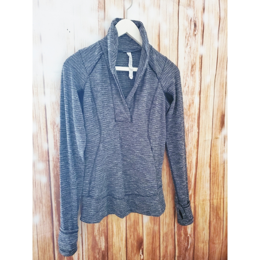 Lululemon Think Fast Pull over 1/2 Zip
